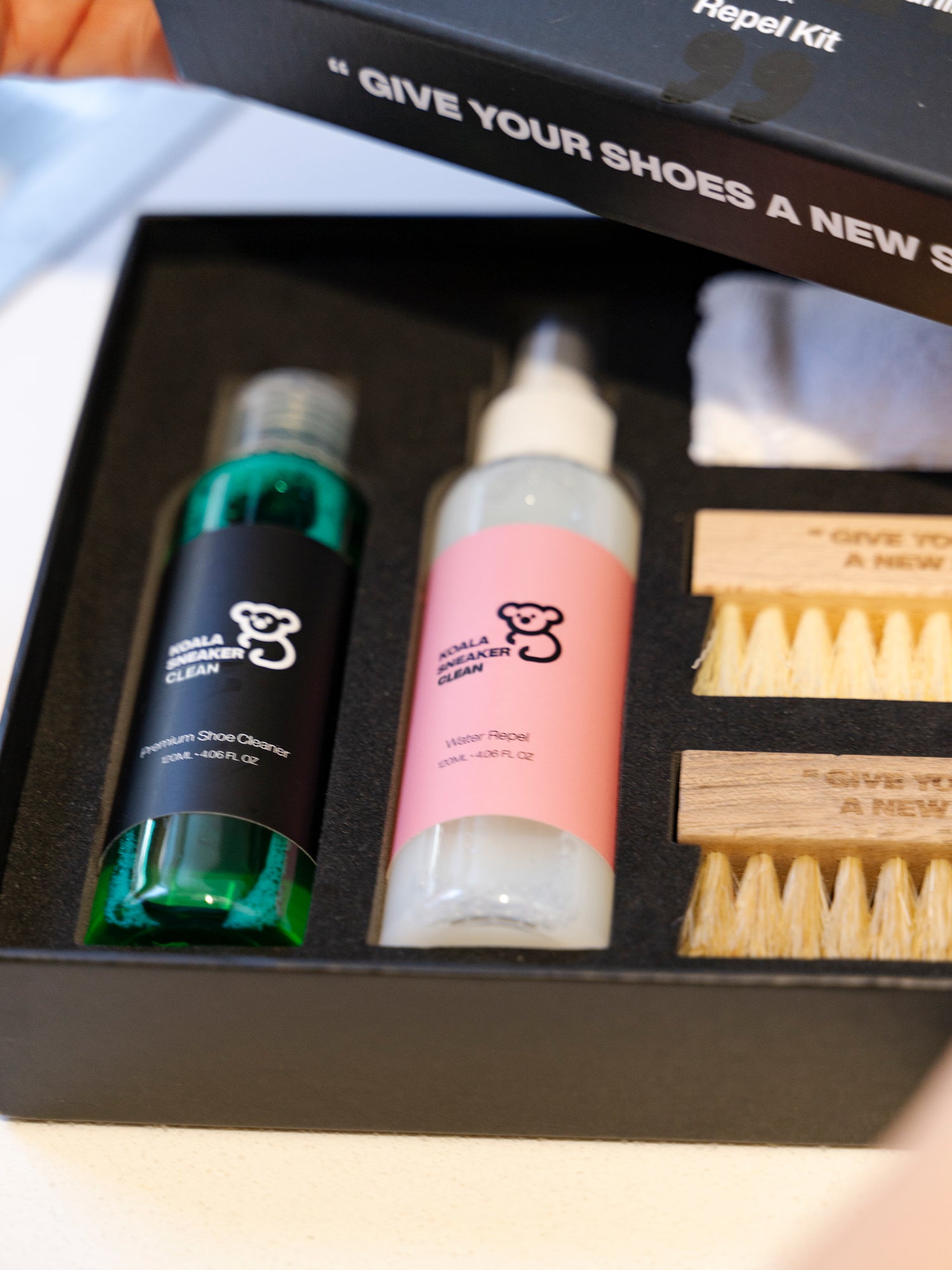 Premium Shoe Cleaning & Repel Kit